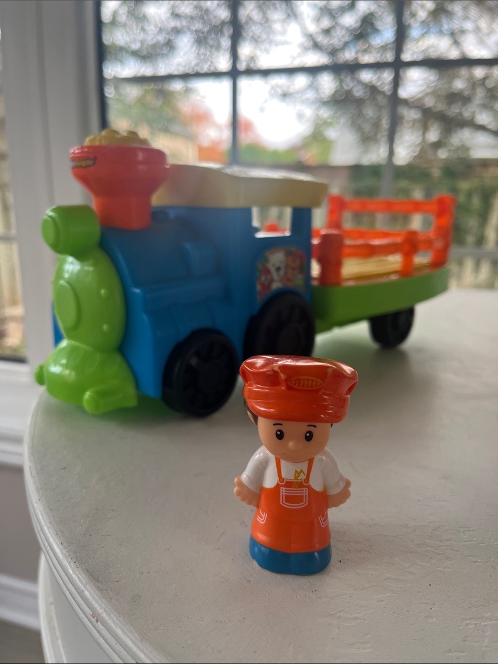 Little People Choo Choo Zoo Train with Conductor